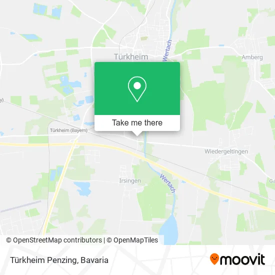 Карта Türkheim Penzing