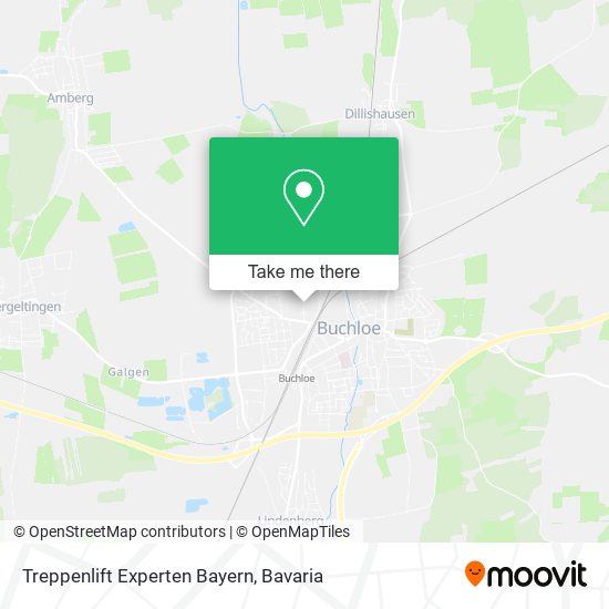 Treppenlift Experten Bayern map