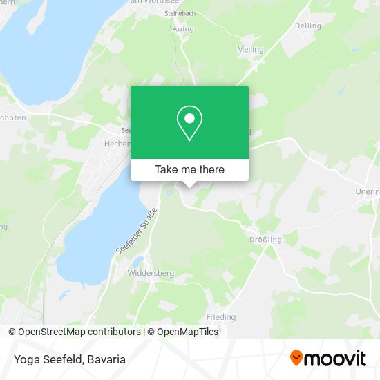 Yoga Seefeld map