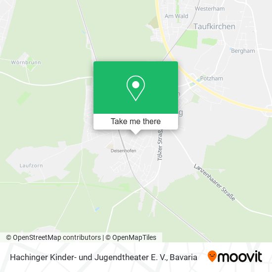 Hachinger Kinder- und Jugendtheater E. V. map