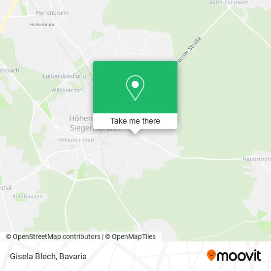 Карта Gisela Blech