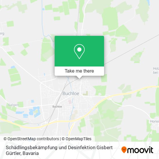 Карта Schädlingsbekämpfung und Desinfektion Gisbert Gürtler