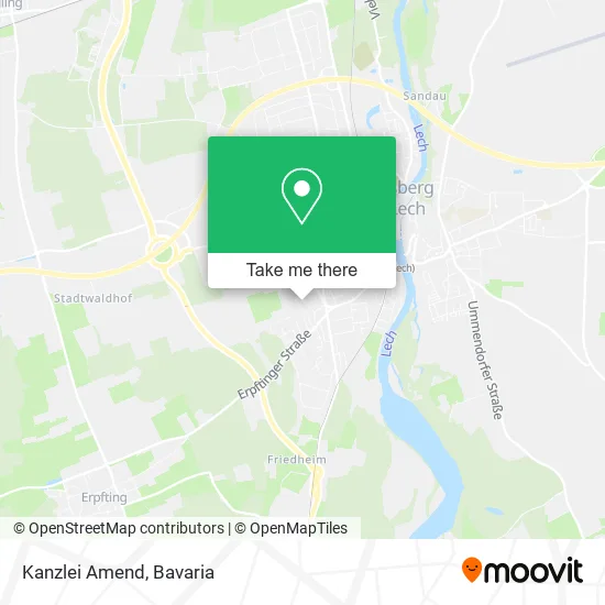 Карта Kanzlei Amend