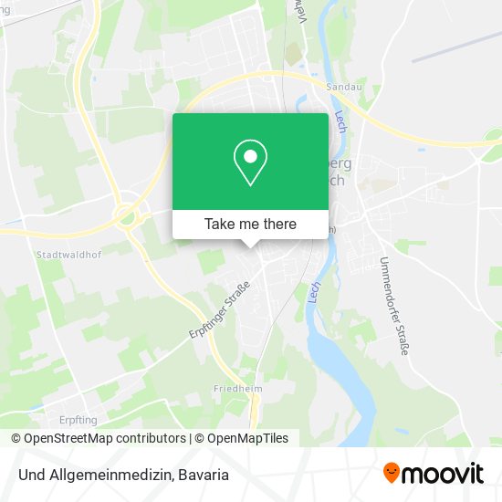 Und Allgemeinmedizin map