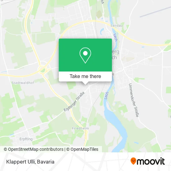 Карта Klappert Ulli