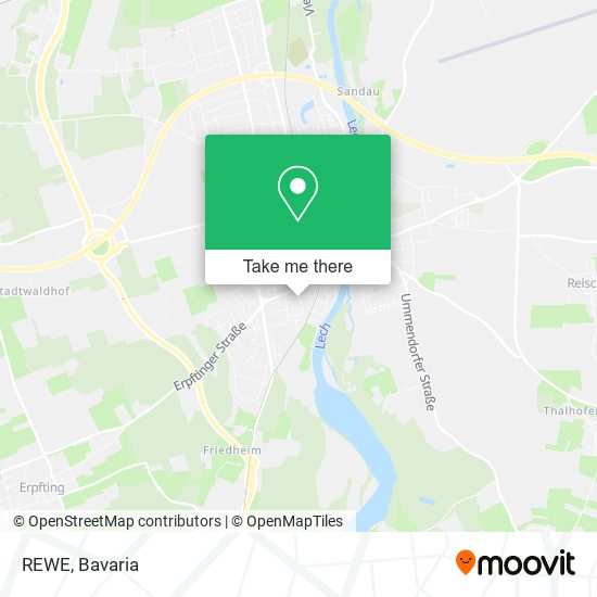 REWE map