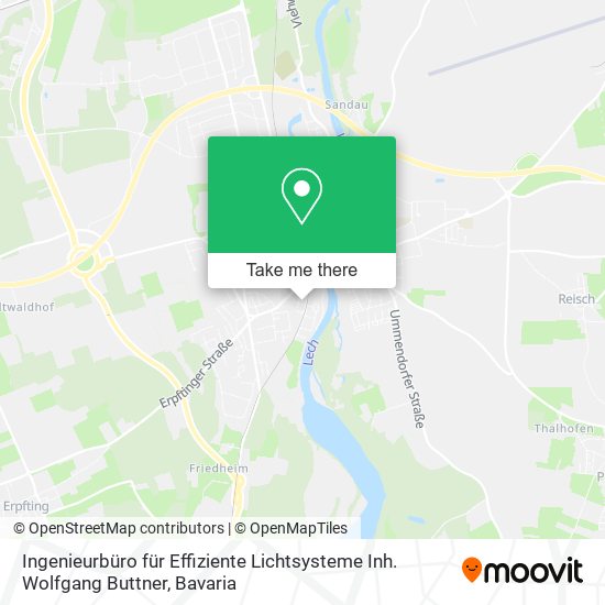 Карта Ingenieurbüro für Effiziente Lichtsysteme Inh. Wolfgang Buttner