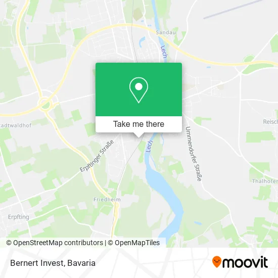 Карта Bernert Invest