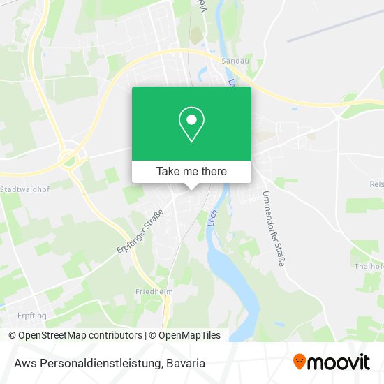 Aws Personaldienstleistung map