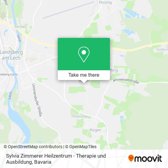 Sylvia Zimmerer Heilzentrum - Therapie und Ausbildung map