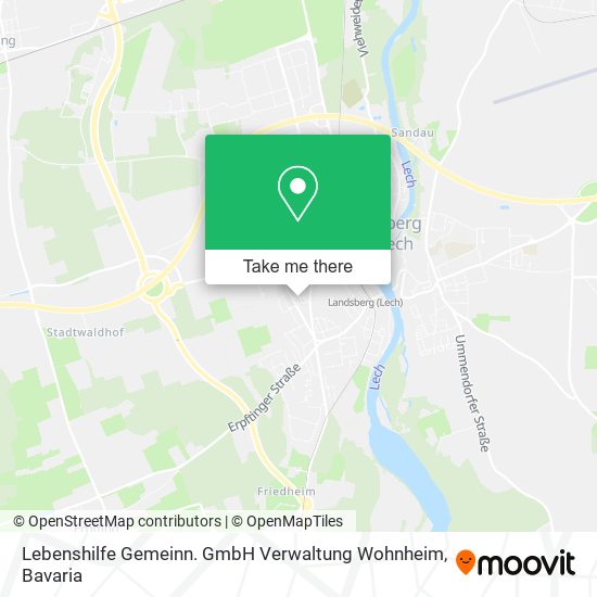 Lebenshilfe Gemeinn. GmbH Verwaltung Wohnheim map