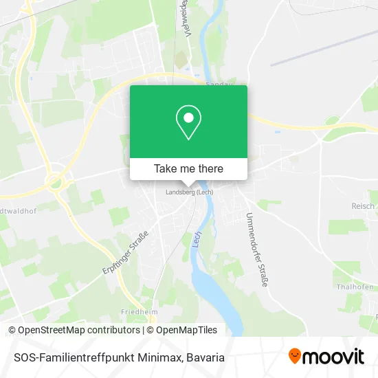Карта SOS-Familientreffpunkt Minimax