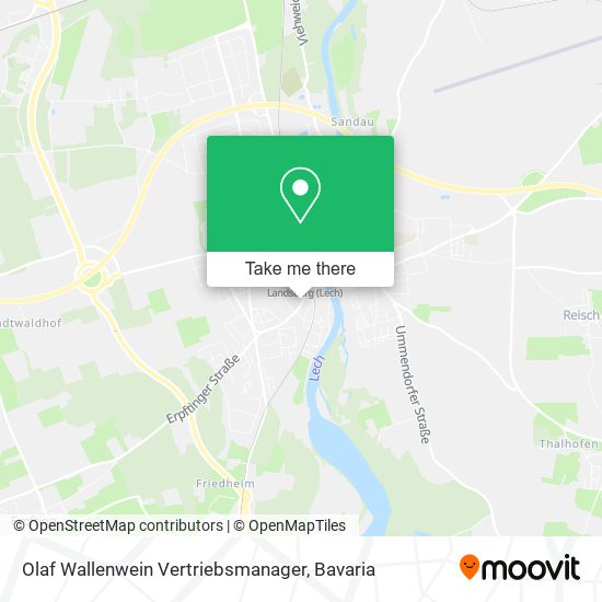 Olaf Wallenwein Vertriebsmanager map