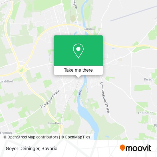 Geyer Deininger map