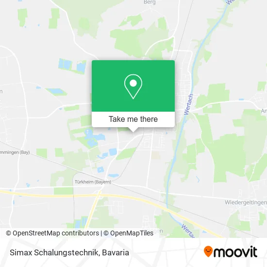 Карта Simax Schalungstechnik