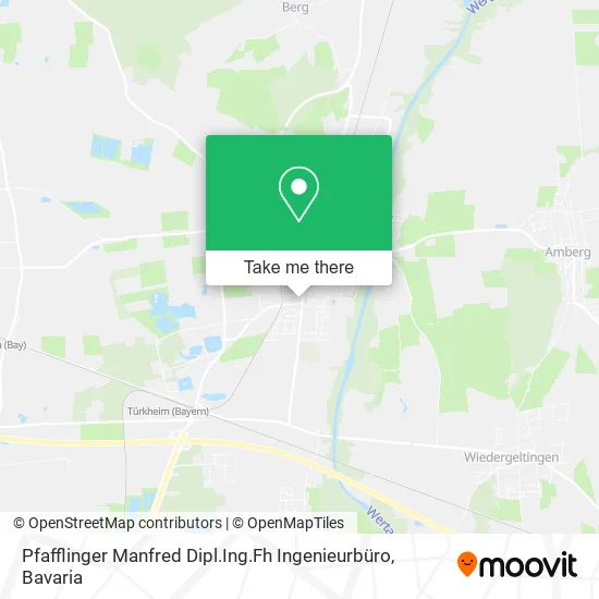 Карта Pfafflinger Manfred Dipl.Ing.Fh Ingenieurbüro