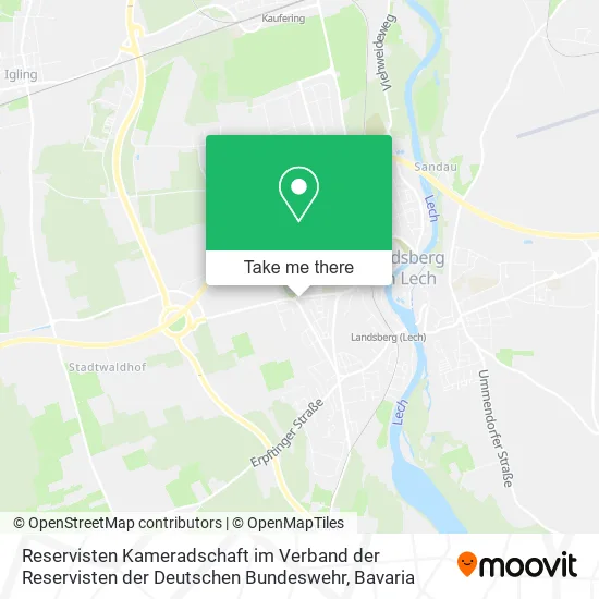 Reservisten Kameradschaft im Verband der Reservisten der Deutschen Bundeswehr map
