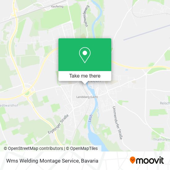 Wms Welding Montage Service map