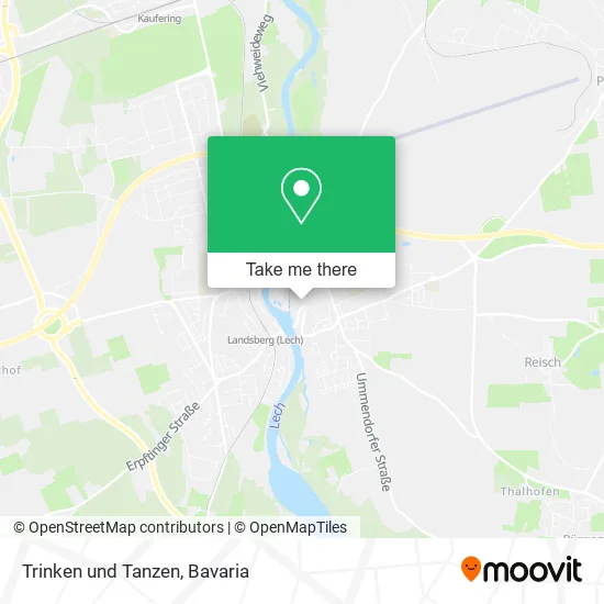 Карта Trinken und Tanzen