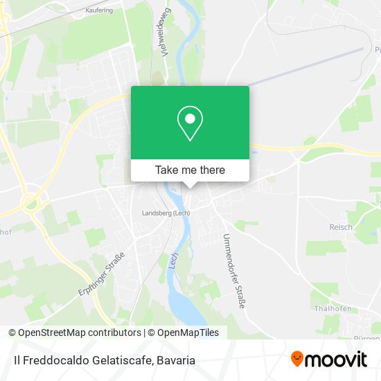 Il Freddocaldo Gelatiscafe map