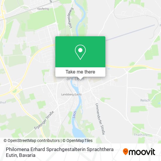 Philomena Erhard Sprachgestalterin Sprachthera Eutin map