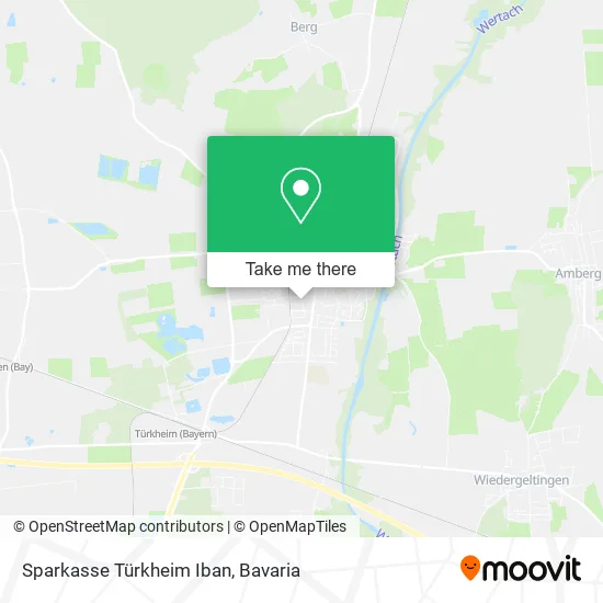 Карта Sparkasse Türkheim Iban