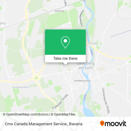 Cms Canada Management Service: map