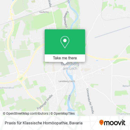 Praxis für Klassische Homöopathie map