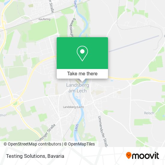 Testing Solutions map