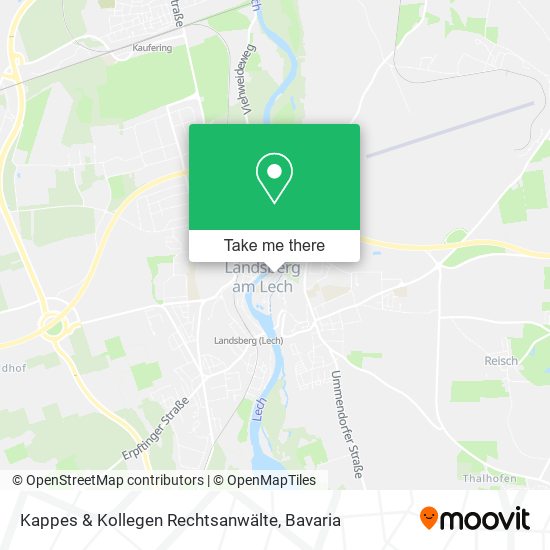 Kappes & Kollegen Rechtsanwälte map