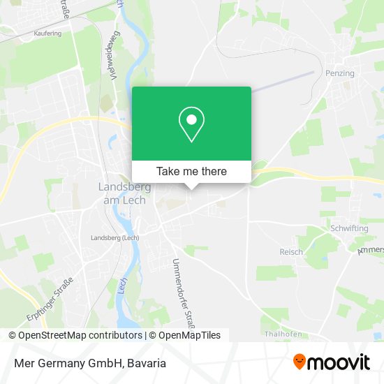 Карта Mer Germany GmbH