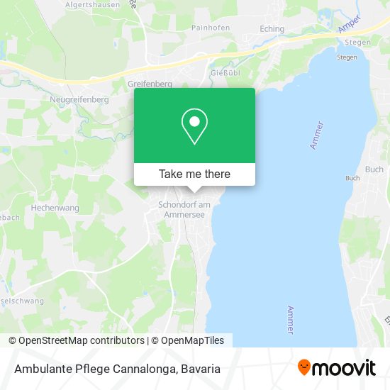 Ambulante Pflege Cannalonga map