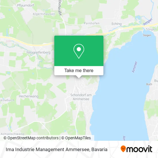 Карта Ima Industrie Management Ammersee