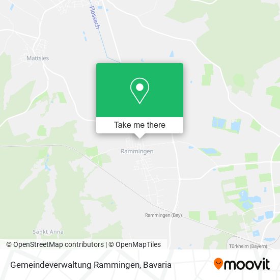 Gemeindeverwaltung Rammingen map