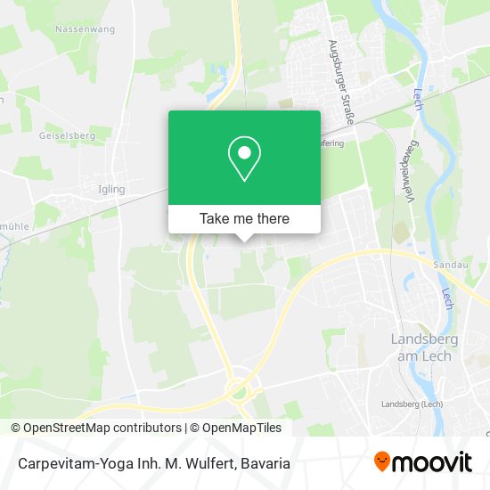 Карта Carpevitam-Yoga Inh. M. Wulfert