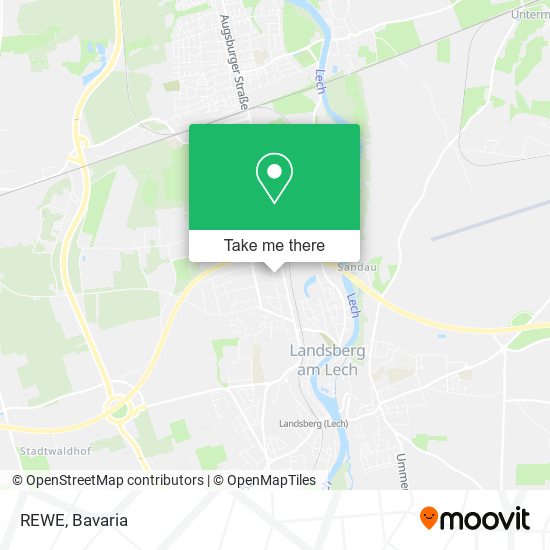 REWE map