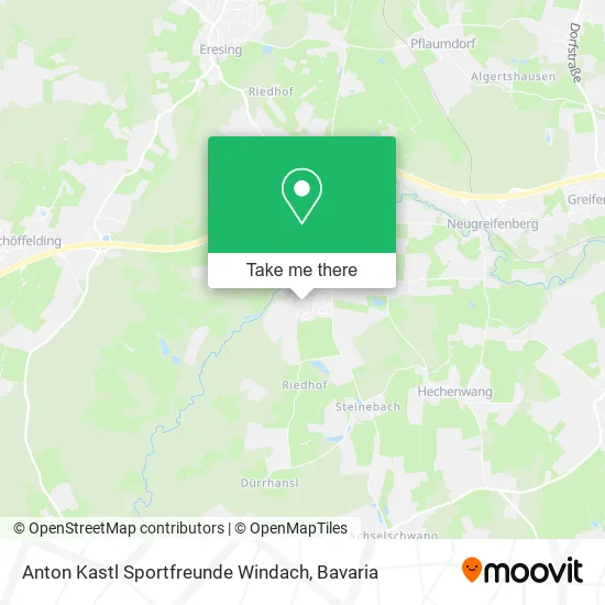 Карта Anton Kastl Sportfreunde Windach