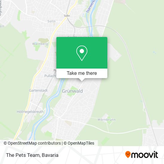 The Pets Team map