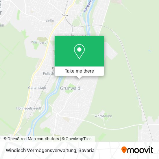 Windisch Vermögensverwaltung map