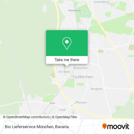 Карта Bio Lieferservice München