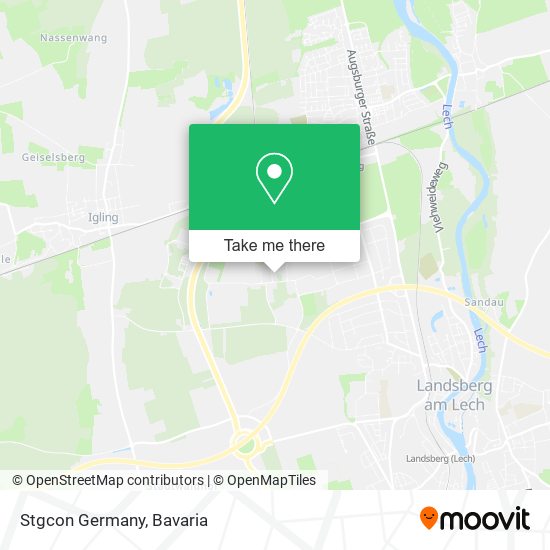 Карта Stgcon Germany