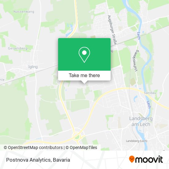 Postnova Analytics map