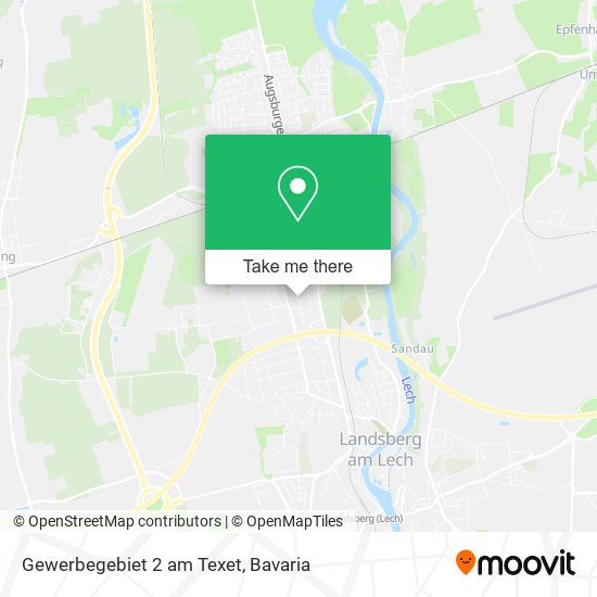 Gewerbegebiet 2 am Texet map