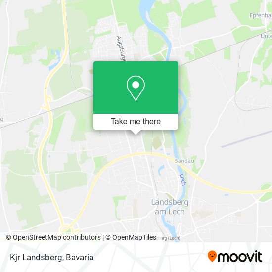 Kjr Landsberg map