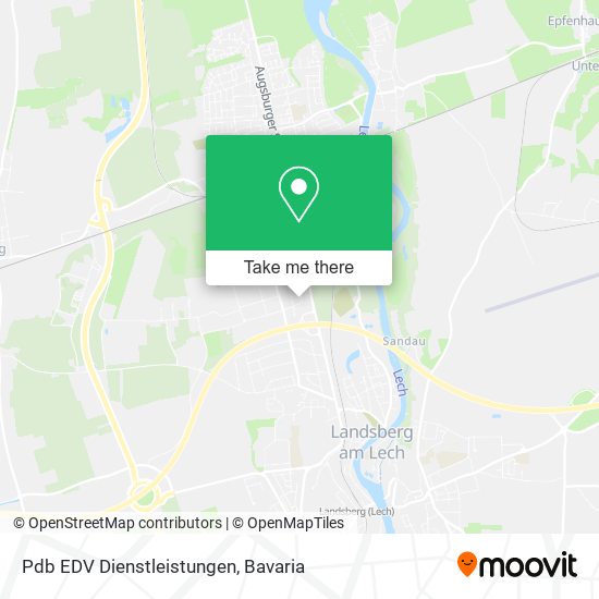 Pdb EDV Dienstleistungen map