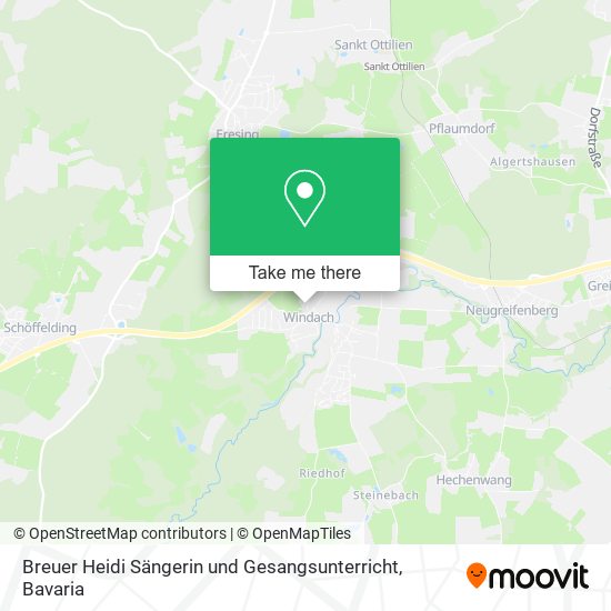 Breuer Heidi Sängerin und Gesangsunterricht map