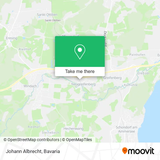 Карта Johann Albrecht