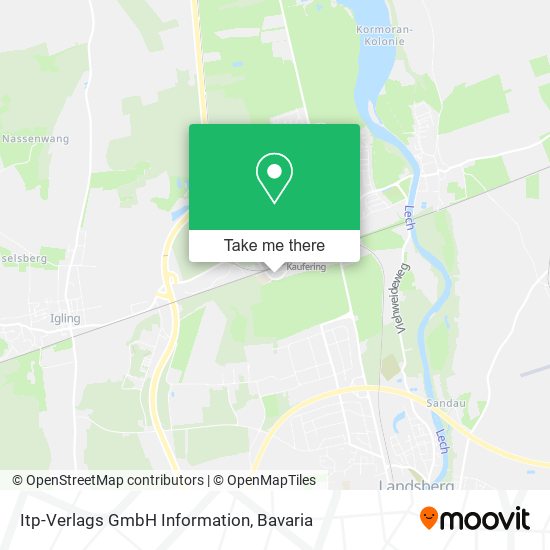 Карта Itp-Verlags GmbH Information