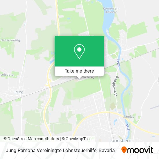 Jung Ramona Vereiningte Lohnsteuerhilfe map