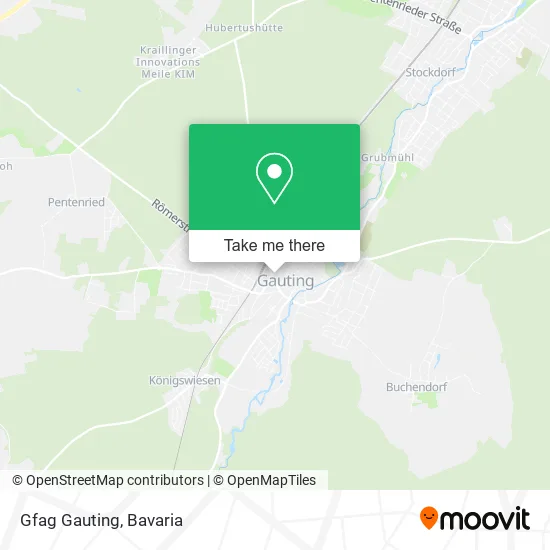 Карта Gfag Gauting